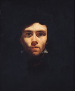 Portrett av Eugene Delacroix (1798-1863) ca. 1818-19